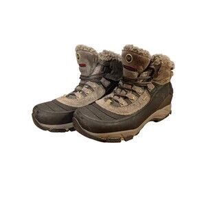 Merrell WinterLude 6 Womens Sz 8. Dusty Olive Gray + Black Hiking Boots J87618